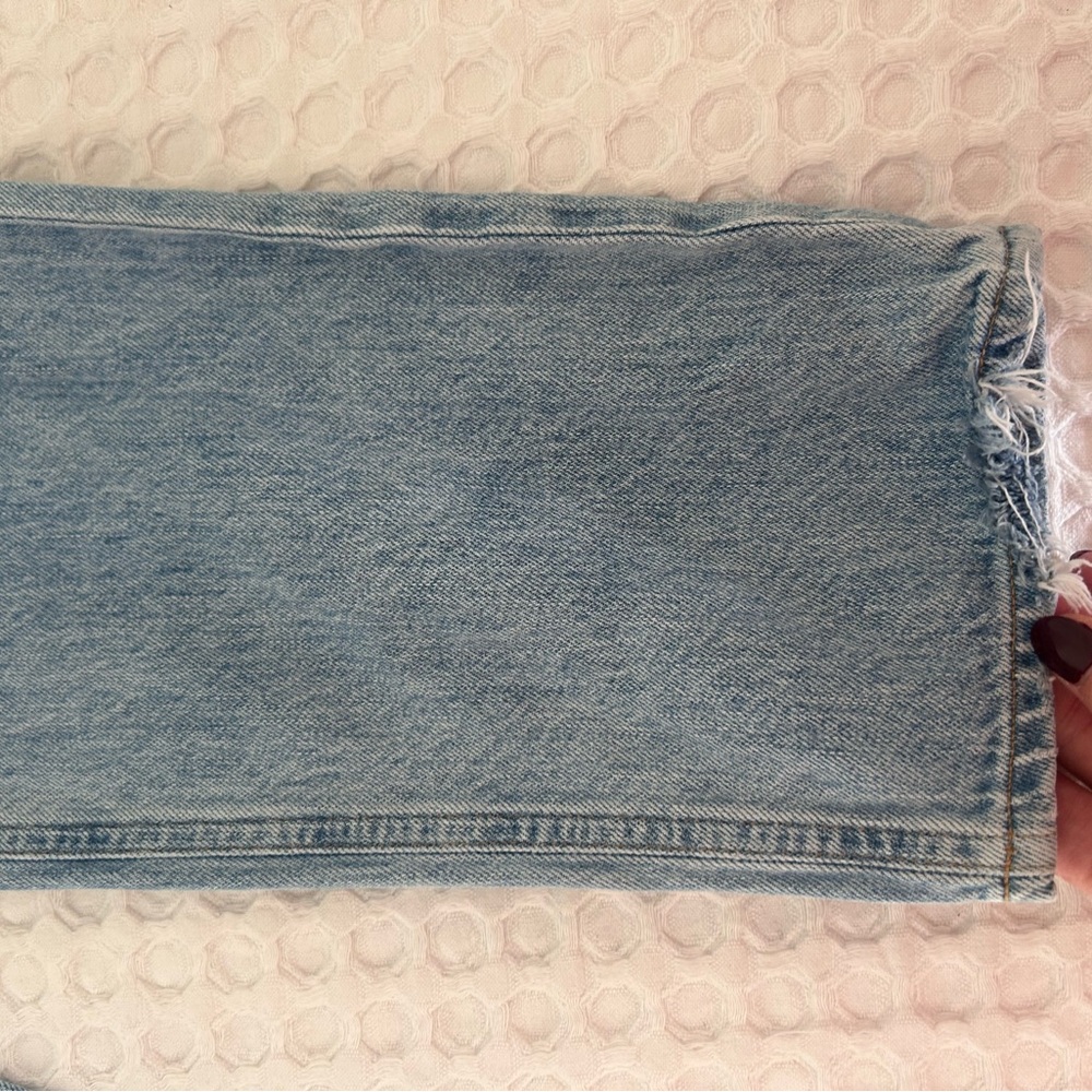 Agolde Classic Light Blue Jeans Size 22 (more like Size 25) - Picture 7 of 16